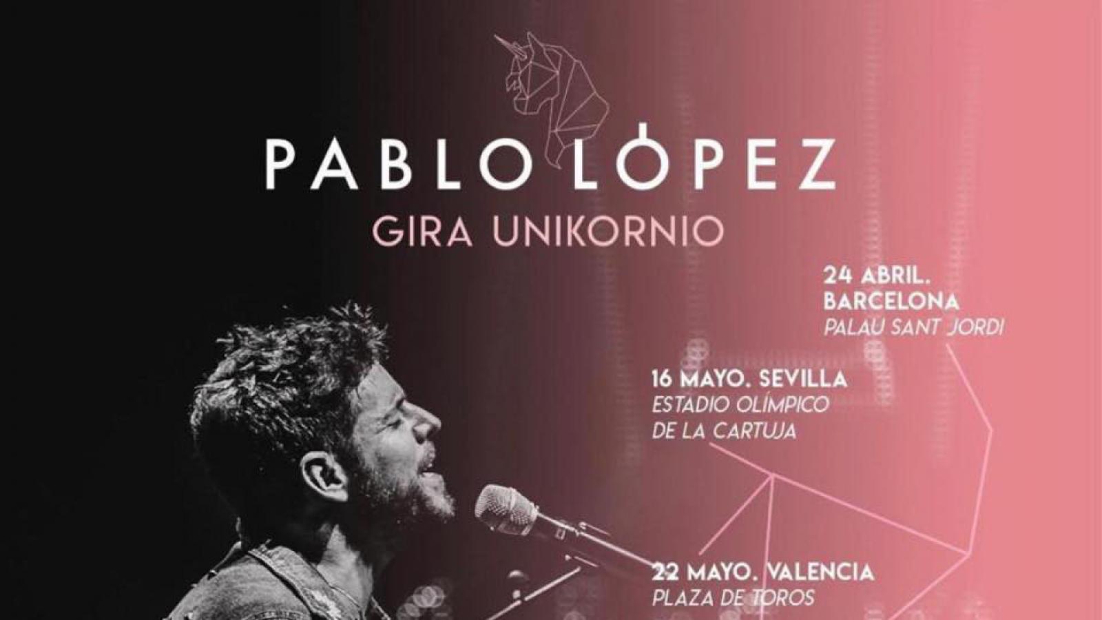 Pablo López anuncia gira Unikornio