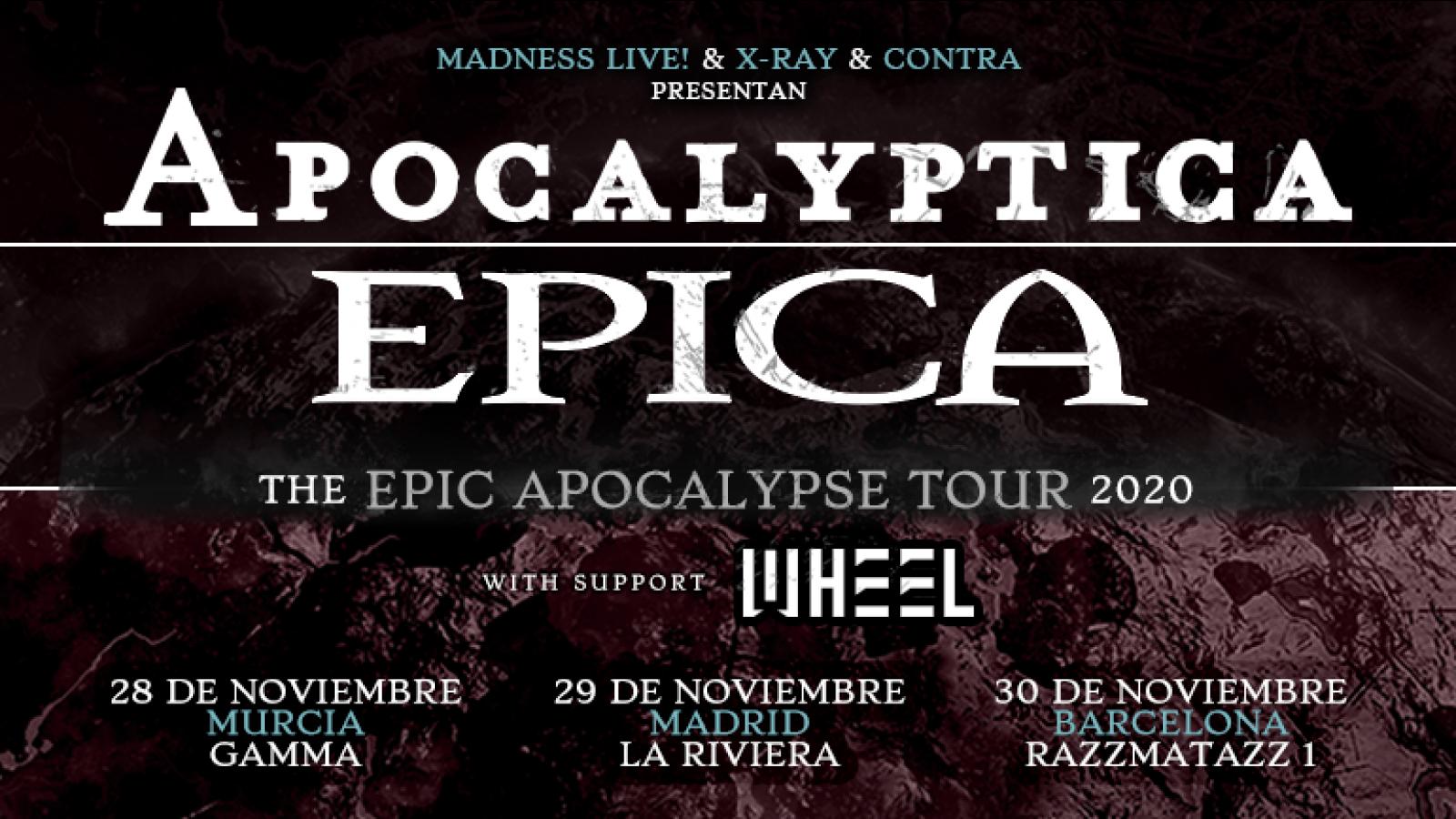 Apocalyptica confirma 3 fechas en nuestro país junto a Epica en su "The Epic Apocalipse Tour"