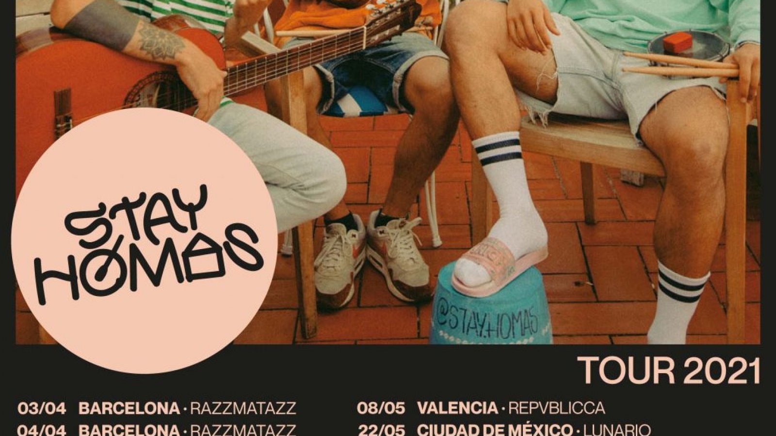Stay Homas recorrerán medio mundo en su primera gira