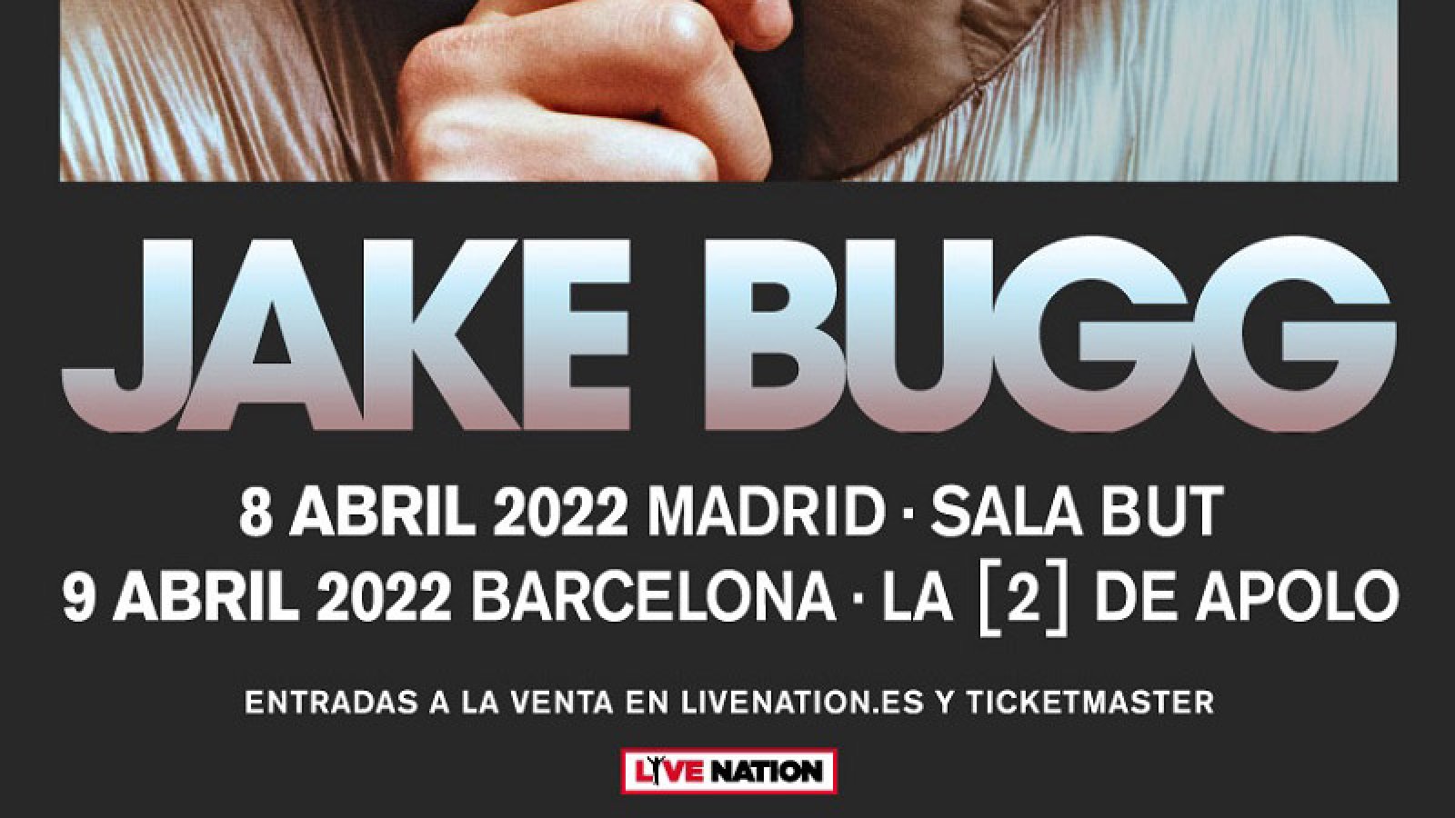 Jake Bugg pasará por Madrid y Barcelona dentro de su gira 2022