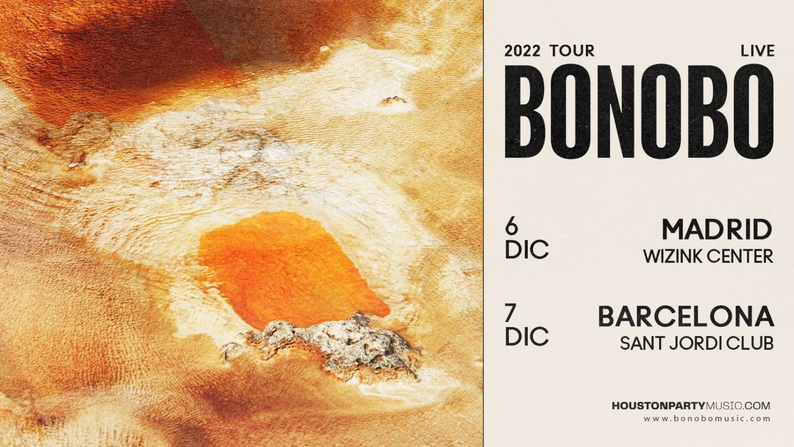 Bonobo anuncia que Fragments Tour pasará por Madrid y Barcelona.