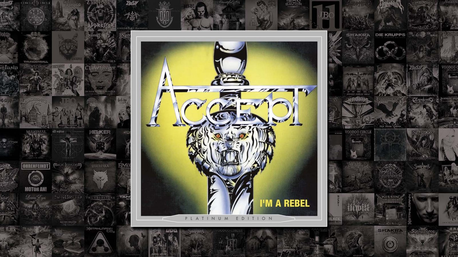 Se cumplen 24 años de la salida del segundo trabajo de ACCEPT, de titulo: "I'm a Rebel"
