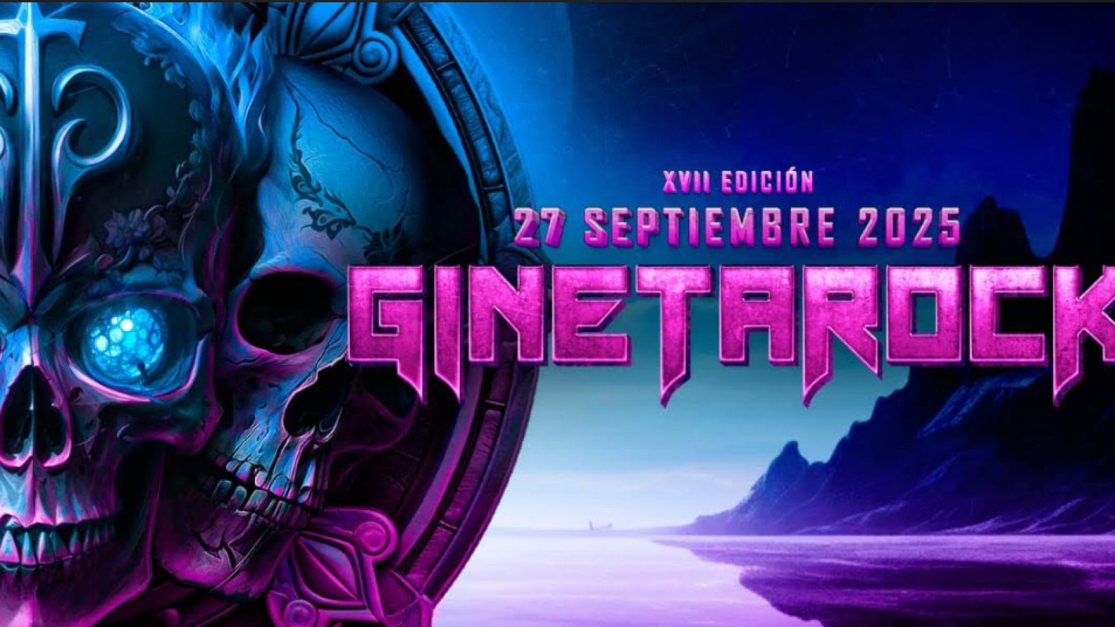 La Edición XVII del GINETAROCK se celebrará el 2 de septiembre de 2025