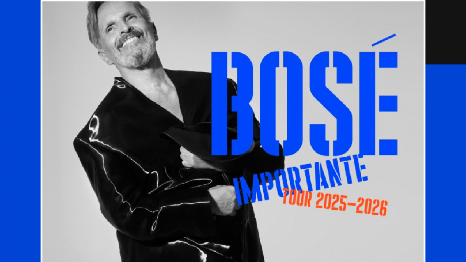 Miguel Bosé: "Importante Tour" 2025