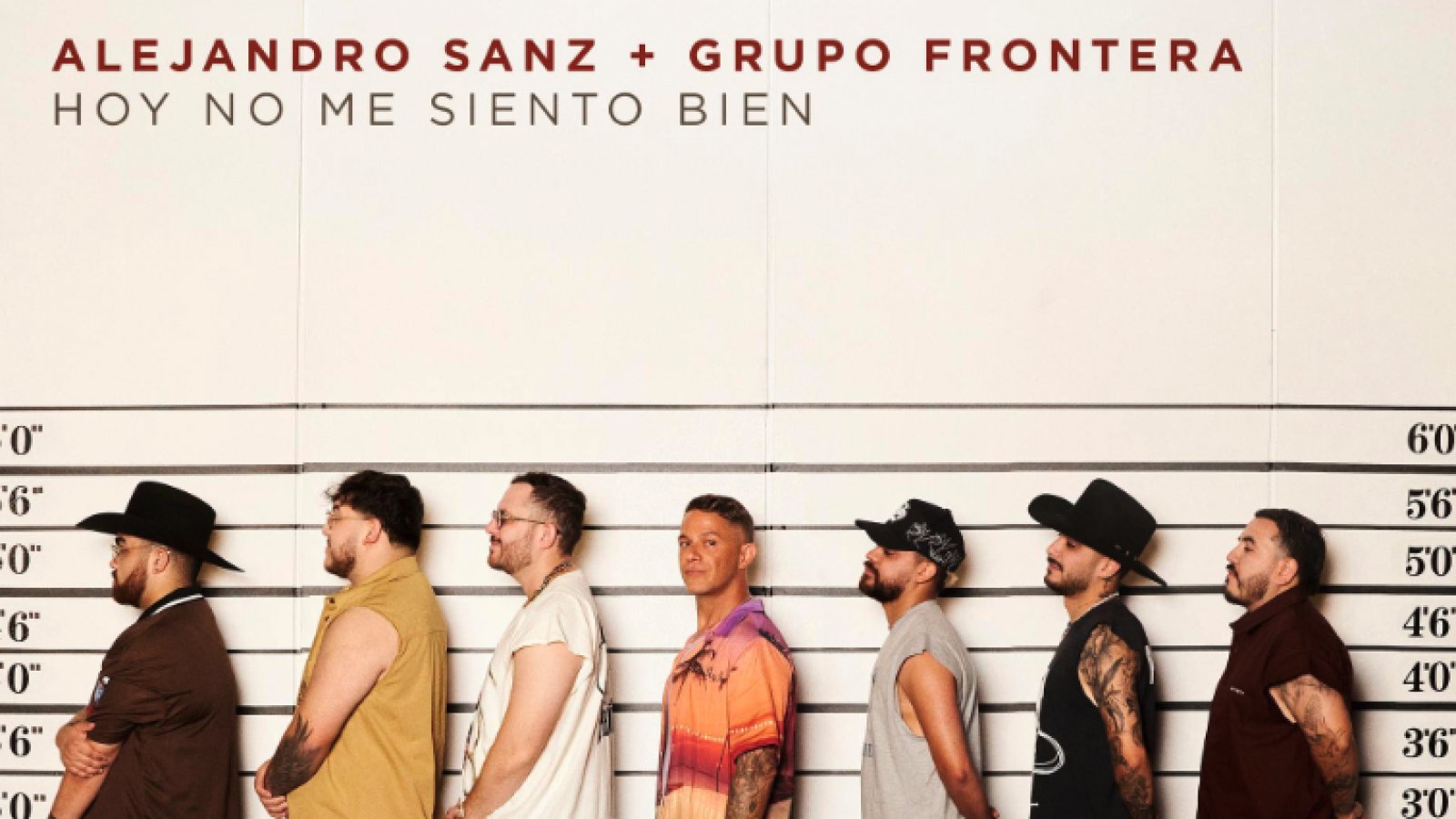 Alejandro Sanz y Grupo Frontera presentan "Hoy no me siento bien"
