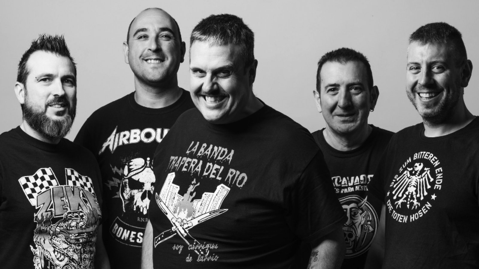 Quaaluders irrumpen con fuerza en la escena con su primer disco "No hay paz"