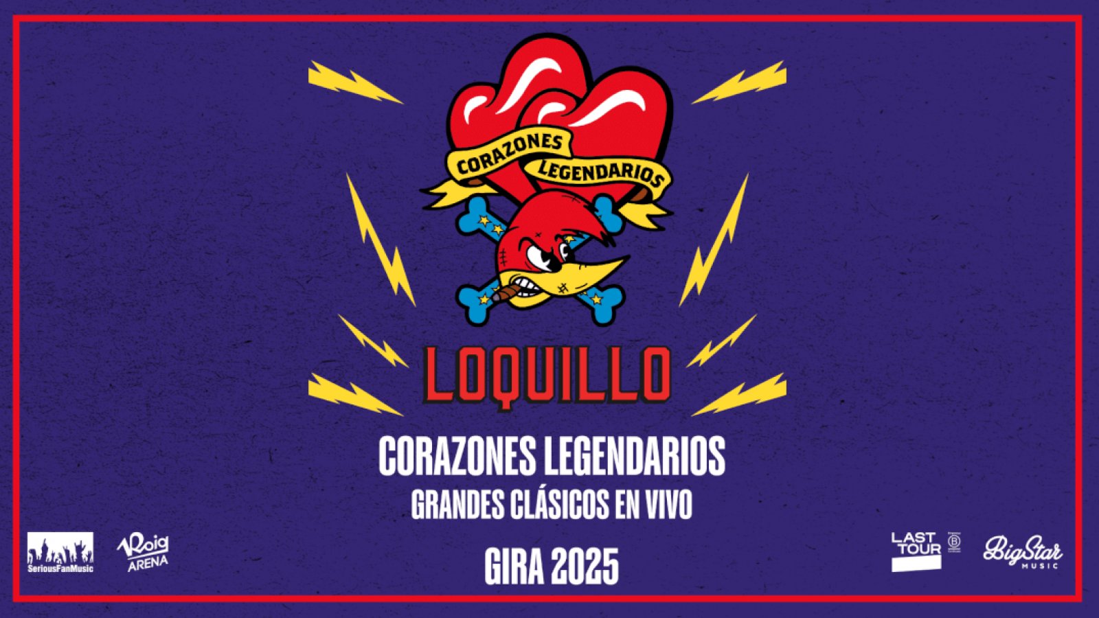 Loquillo presenta "Corazones legendarios": Un disco de grandes éxitos y una gira por grandes recintos en 2025