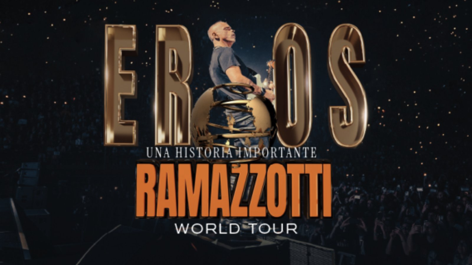 Eros Ramazzotti anuncia su "Una Historia Importante World Tour" con dos fechas confirmadas en España para 2026