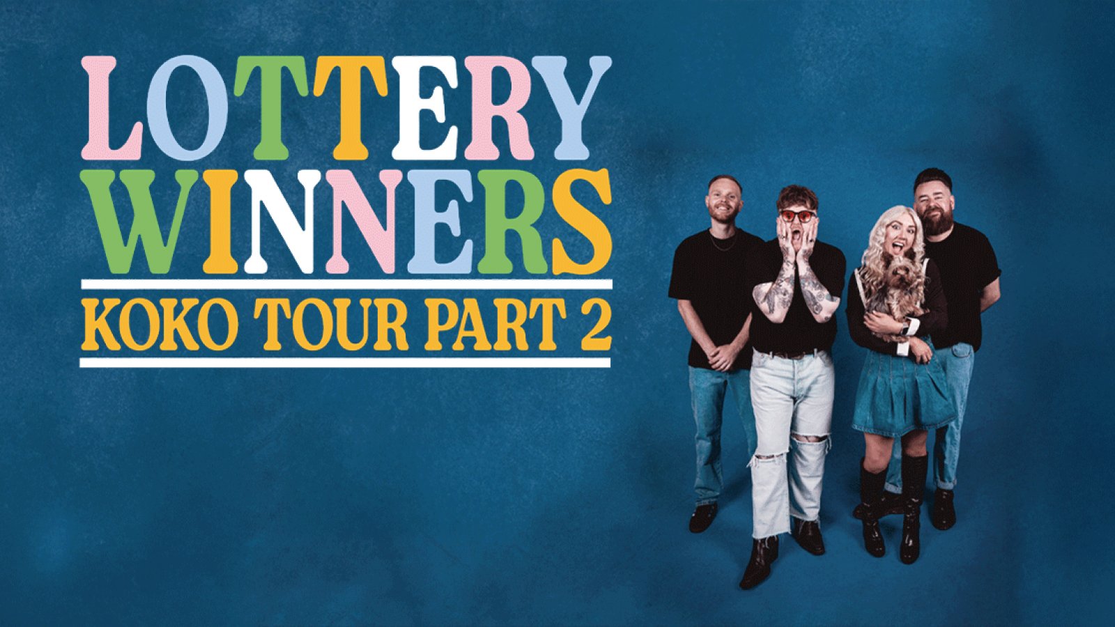The Lottery Winners Llega a España en Diciembre con su "Koko Tour Part 2"