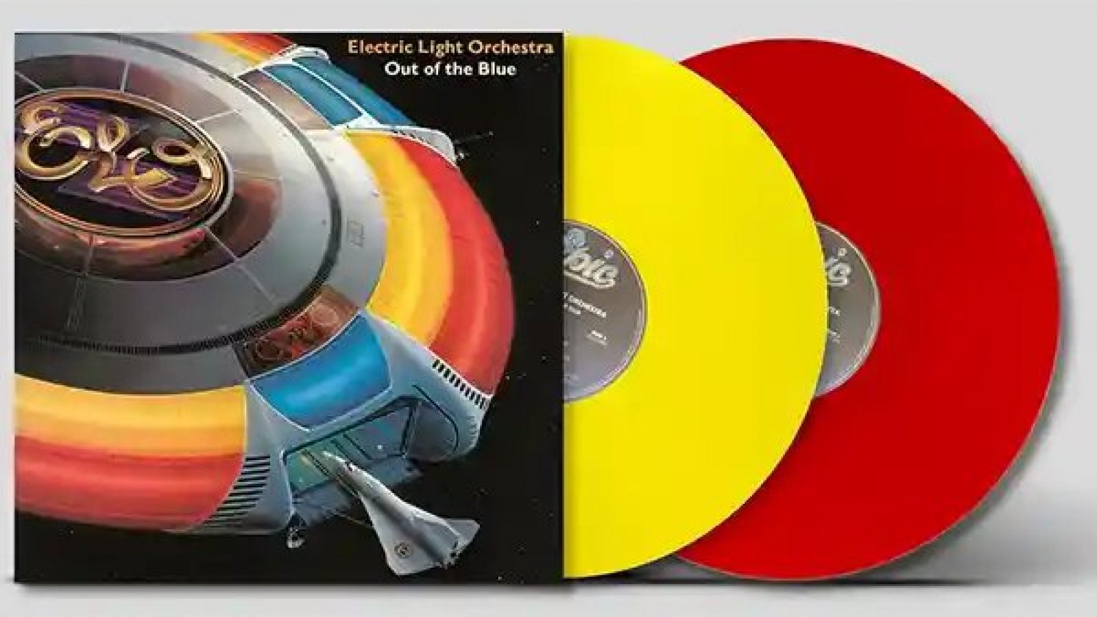 HMV Lanza Edición Exclusiva y Limitada en Doble Vinilo de Colores de "Out of the Blue" de ELO