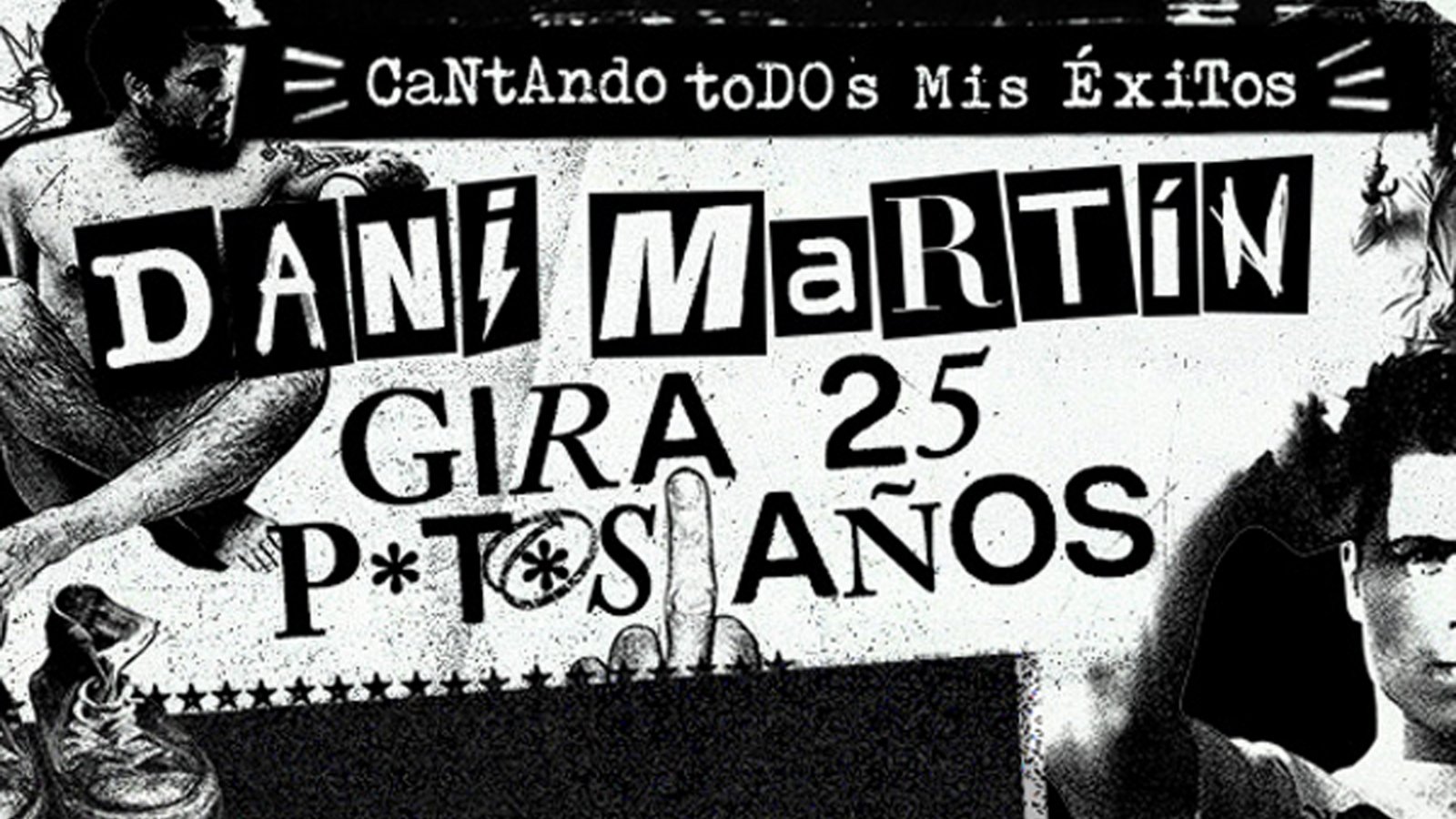 Dani Martín Celebra 25 Años de Carrera con la Gira "25 Pts Años" en 2026
