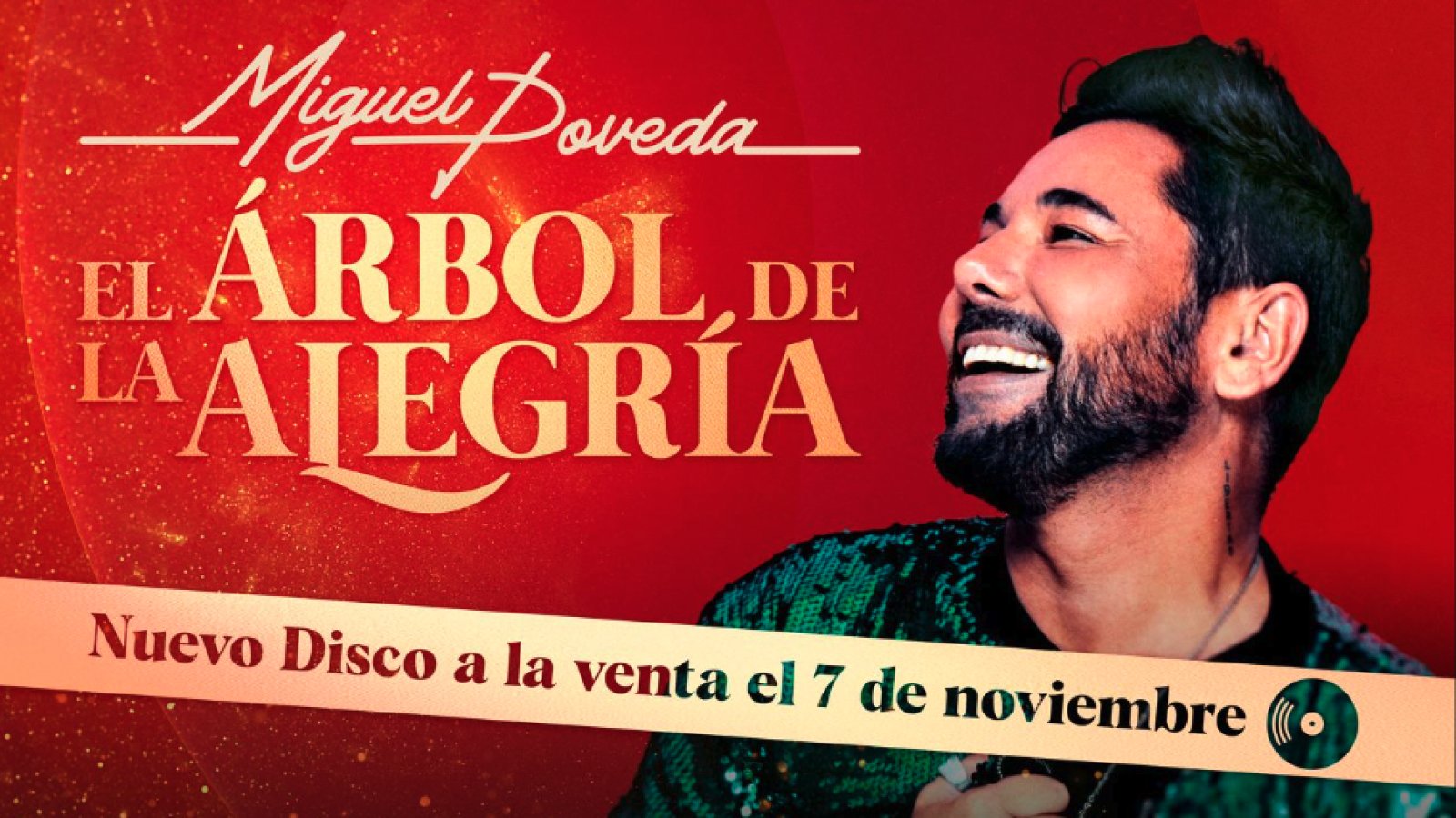 Miguel Poveda Presenta "El Árbol de la Alegría", un Homenaje a la Navidad y la Memoria