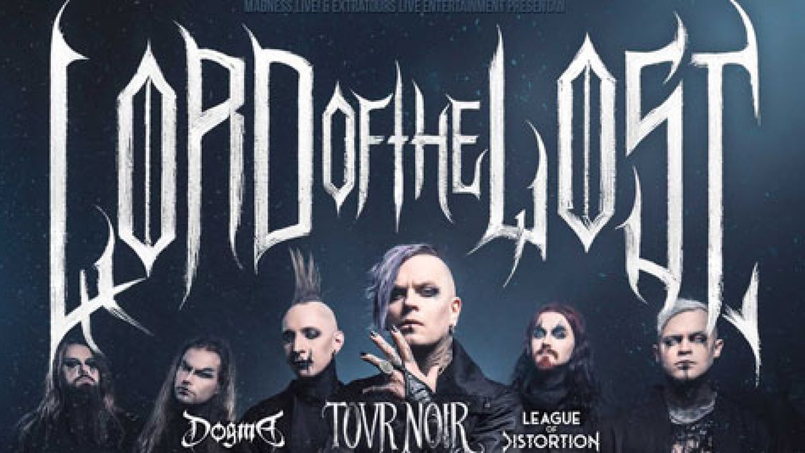 Lord of the Lost Anuncia Gira Europea Para 2026 con Conciertos en Madrid y Barcelona