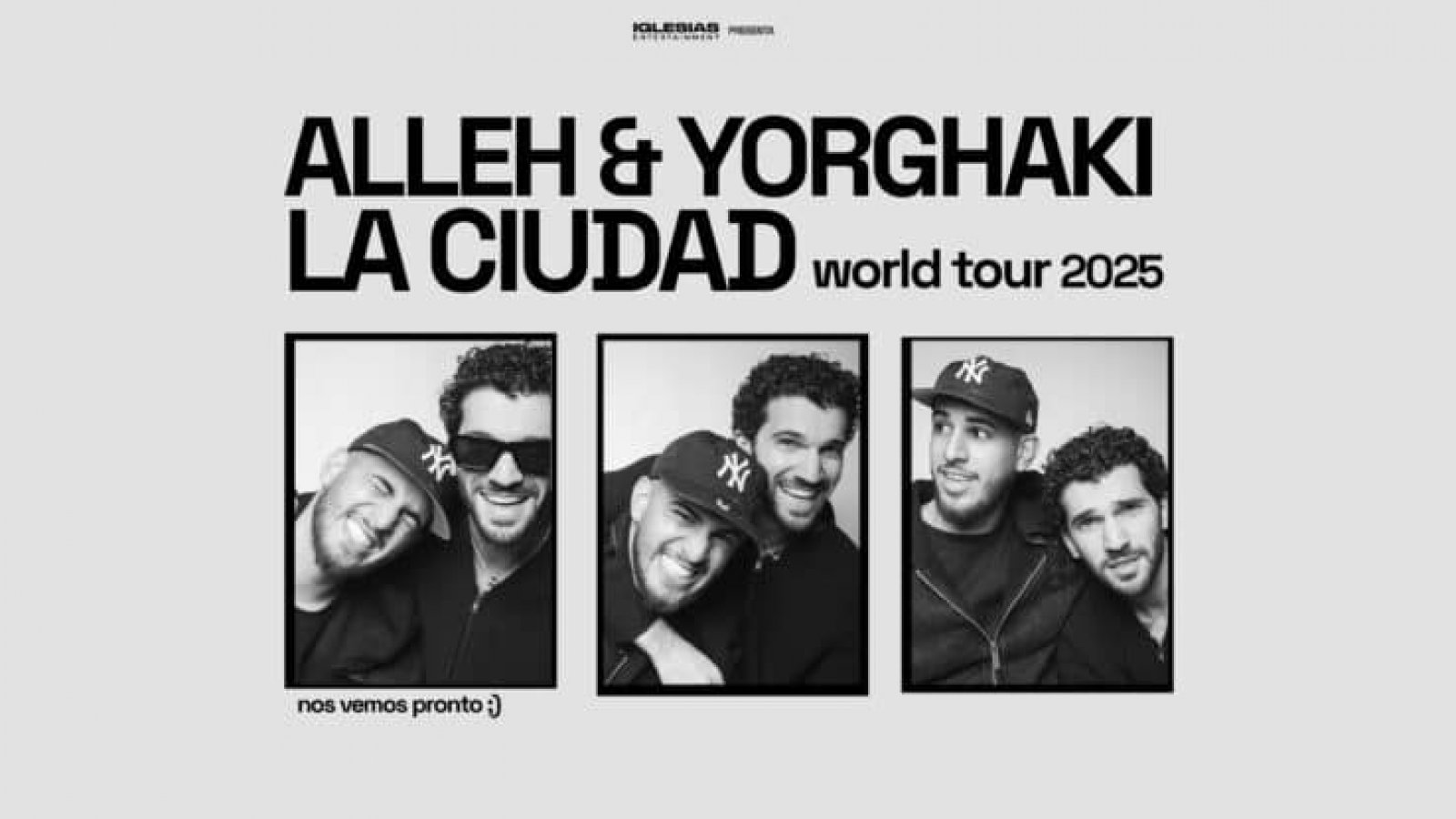 Alleh & Yorghaki Anuncian sus Primeros Conciertos en Grandes Recintos de España