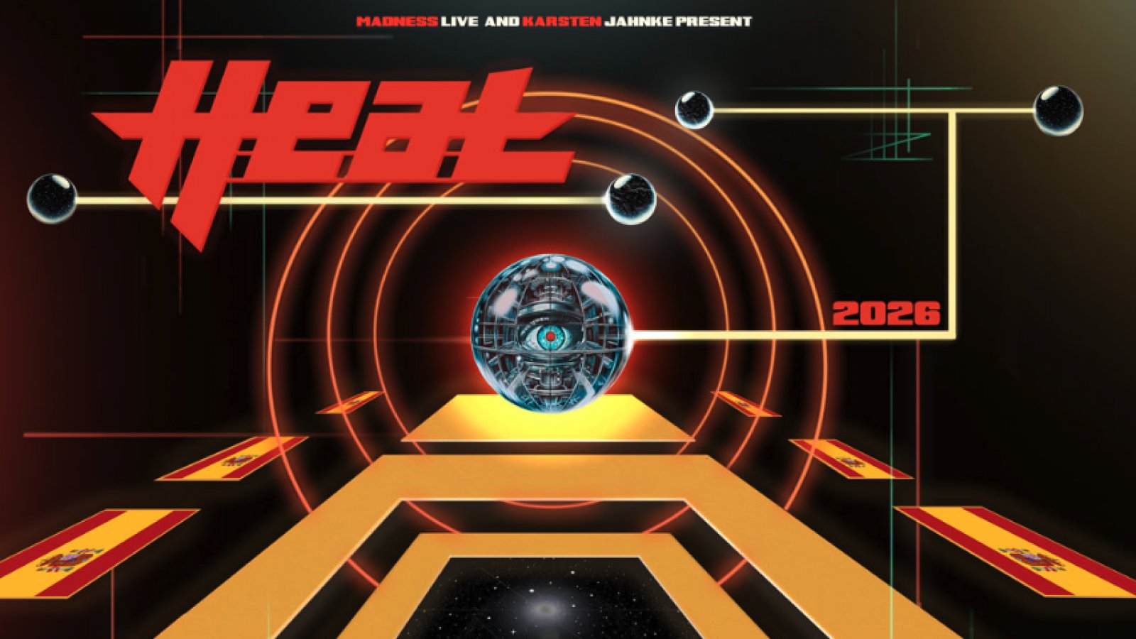 H.E.A.T Anuncia Gira por España en Marzo de 2026