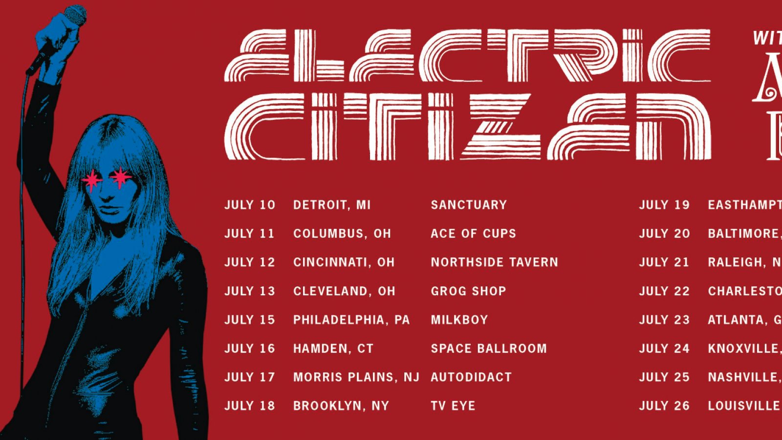 Electric Citizen Estrena Video para "Static Vision" y Anuncia Gira por EE. UU.