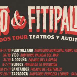 Fito & Fitipaldis presentan el Aullidos Tour 2026-2027: 42 conciertos en teatros y auditorios