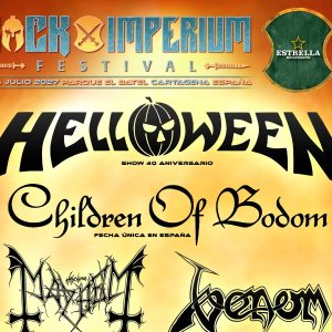 Rock Imperium 2027 arranca con Helloween, Children of Bodom, Mayhem y Venom en Cartagena