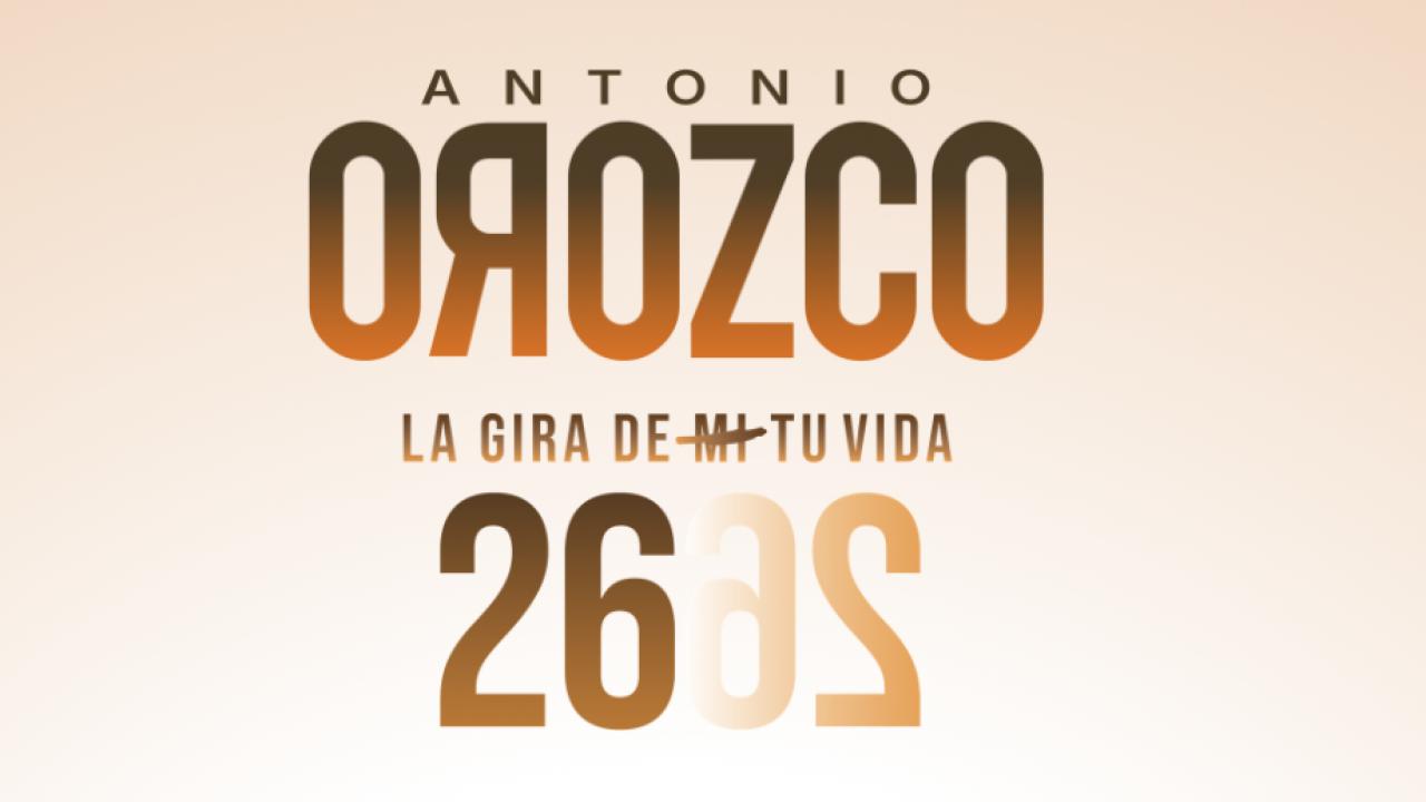 Antonio Orozco Anuncia "La Gira de Tu Vida" 2026