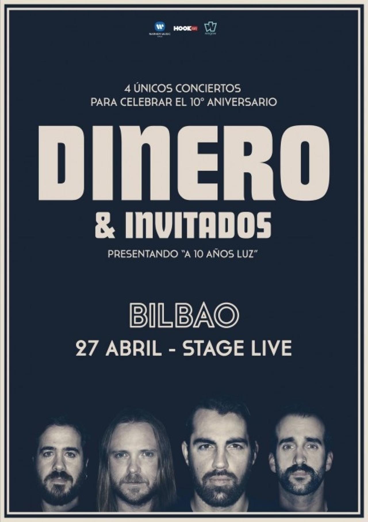 La banda Dinero dará 4 únicos conciertos para celebrar su X aniversario
