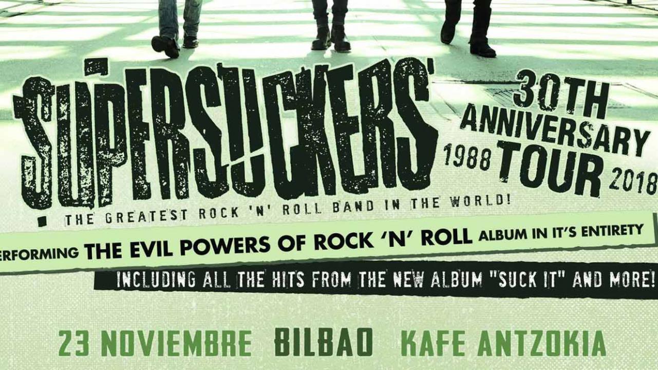 La banda Supersuckers volverá a España en otoño del año 2018