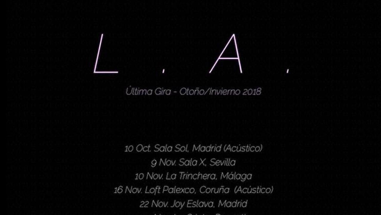 L.A. se despide hasta un nuevo aviso con una última gira