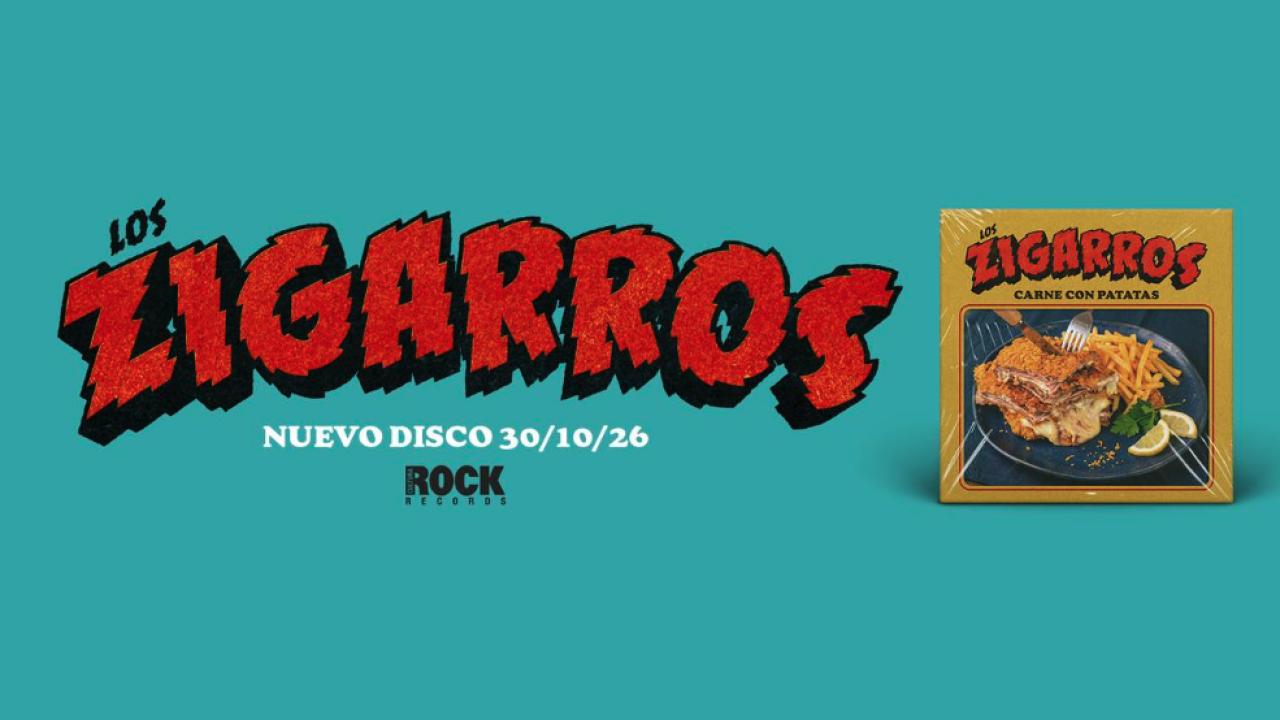 Los Zigarros anuncian su nuevo álbum de estudio, «Carne con patatas»
