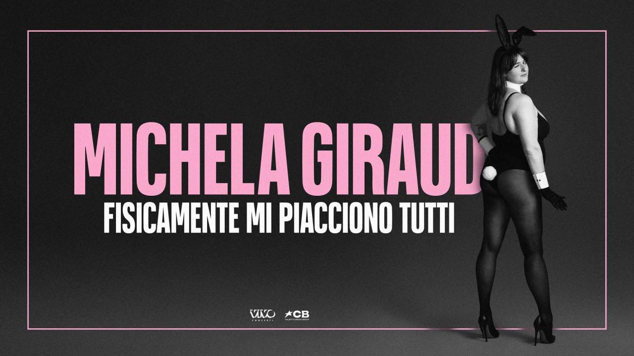 La humorista italiana Michela Giraud traerá su nuevo show de stand-up a Barcelona y Madrid