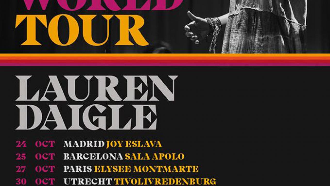 Ganadora de dos premios Grammy, Lauren Daigle, actuará en Madrid y Barcelona este octubre
