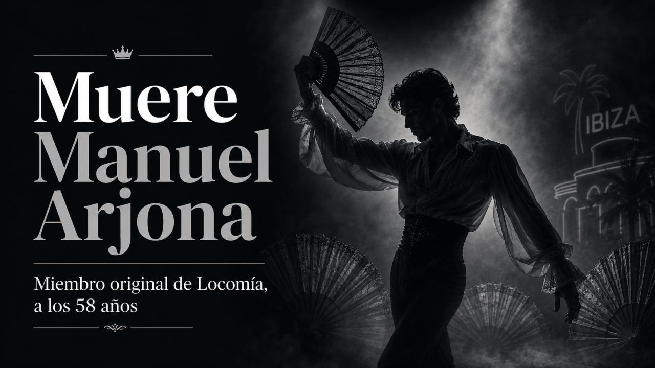 Muere Manuel Arjona, miembro original de Locomía, a los 58 años