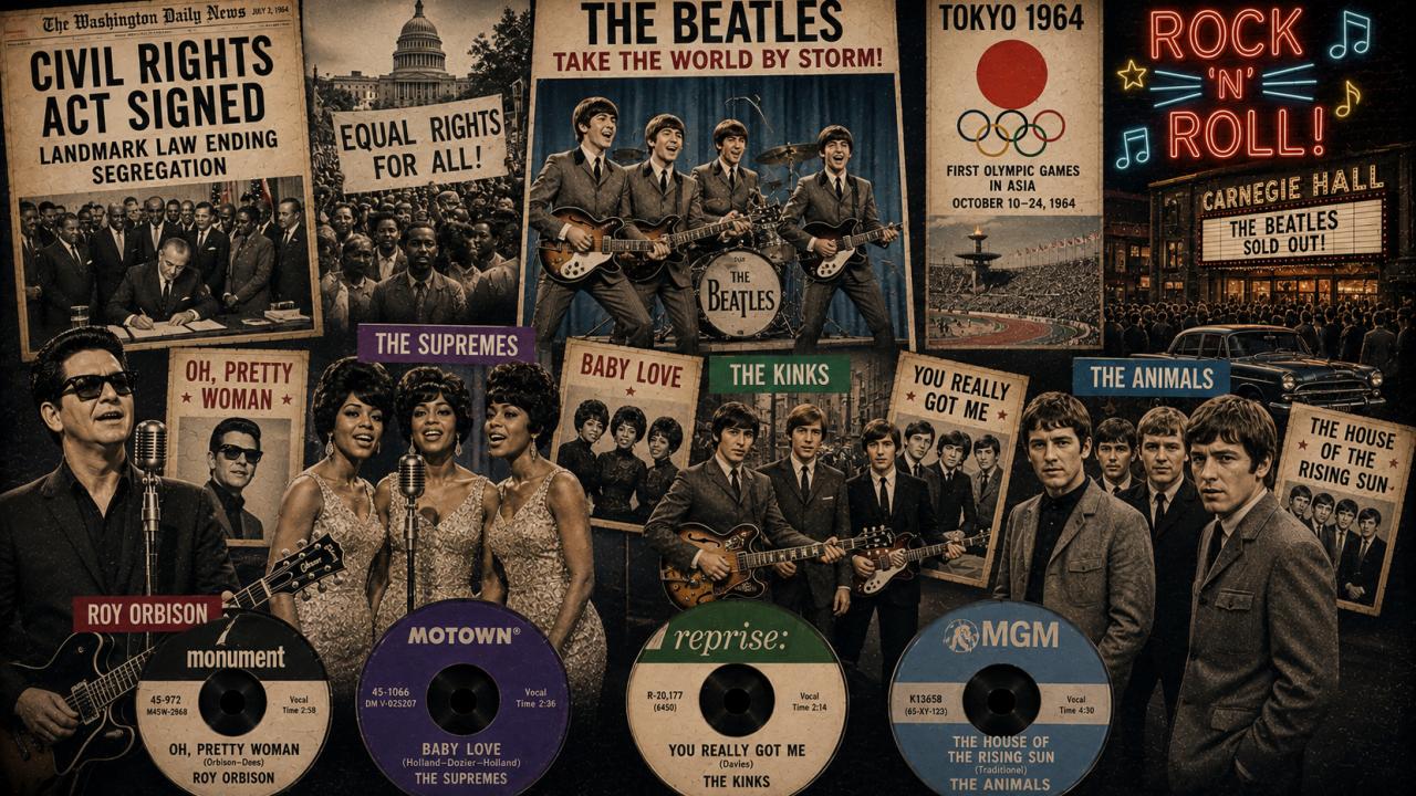 La Cápsula del Tiempo del Jacks: La Música en 1964
