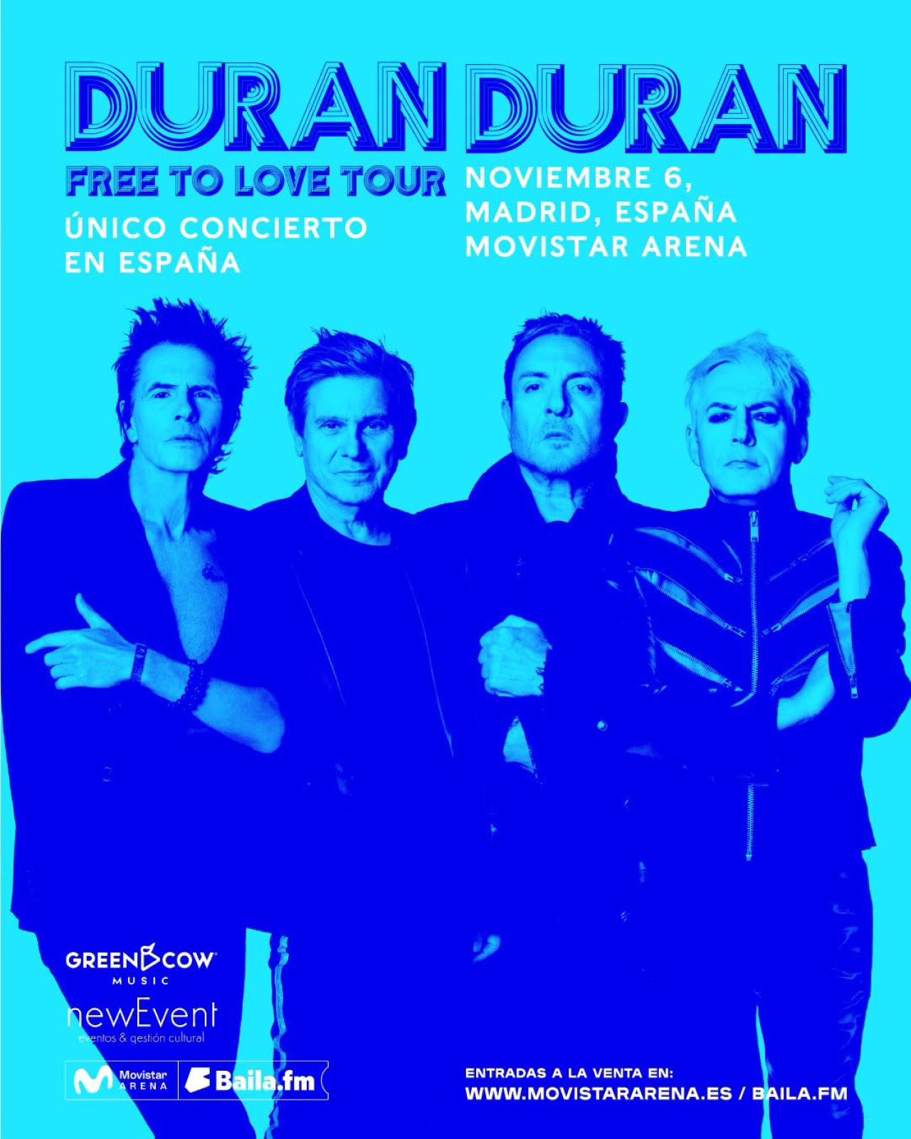 Duran Duran regresará a Madrid con un único concierto en España en 2026
