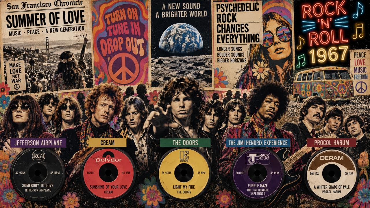 La Cápsula del Tiempo del Jacks: La Música en 1967