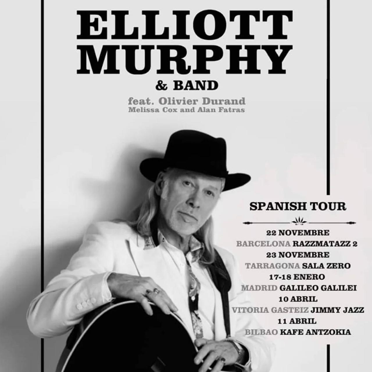 Elliott Murphy regresa a España con una extensa gira entre 2026 y 2027