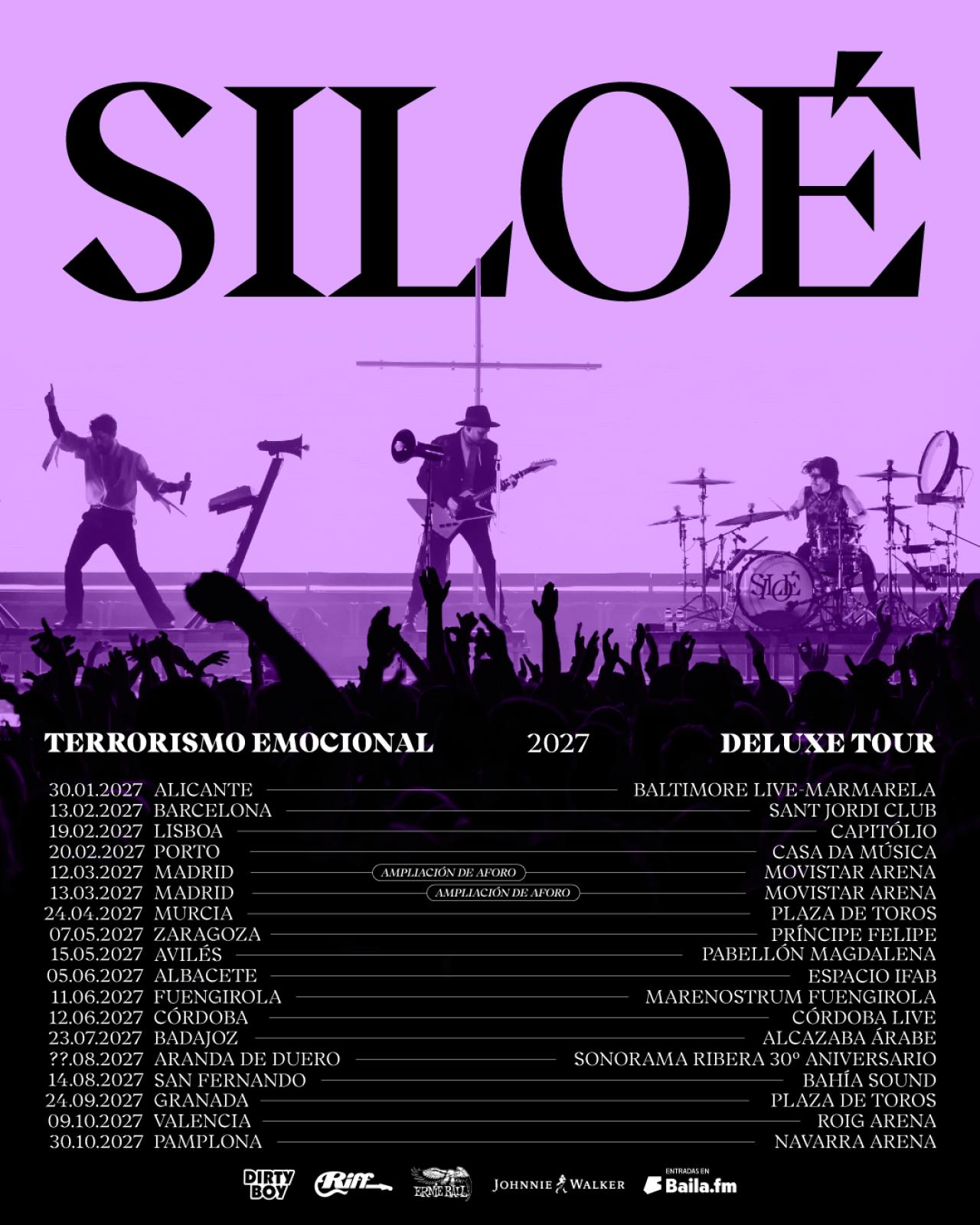 Siloé da el salto a los grandes recintos con «Terrorismo Emocional 2027 Deluxe Tour»