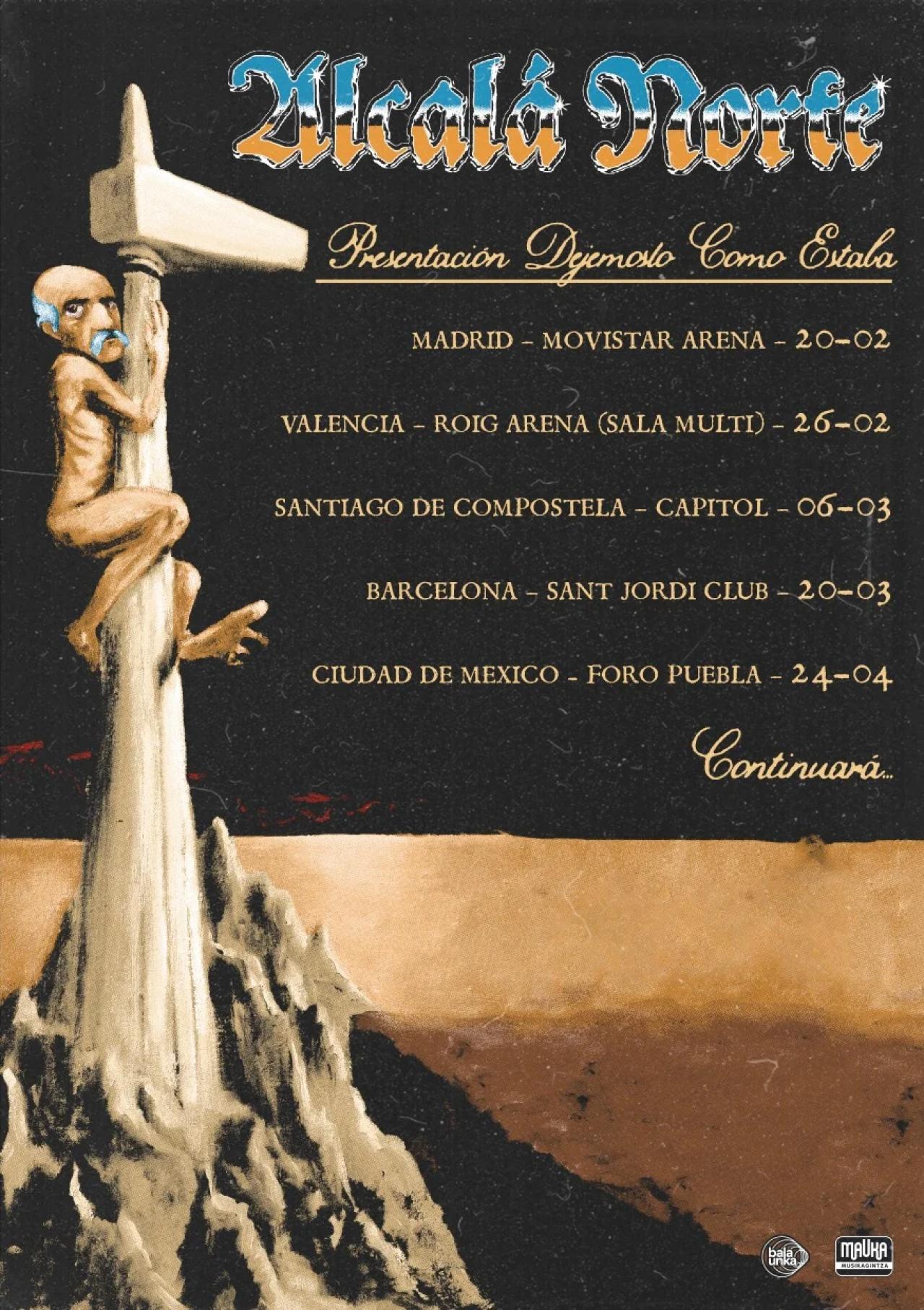 Alcalá Norte anuncia sus primeros conciertos de 2027 y prepara el lanzamiento de «Dejémoslo como estaba», su segundo álbum
