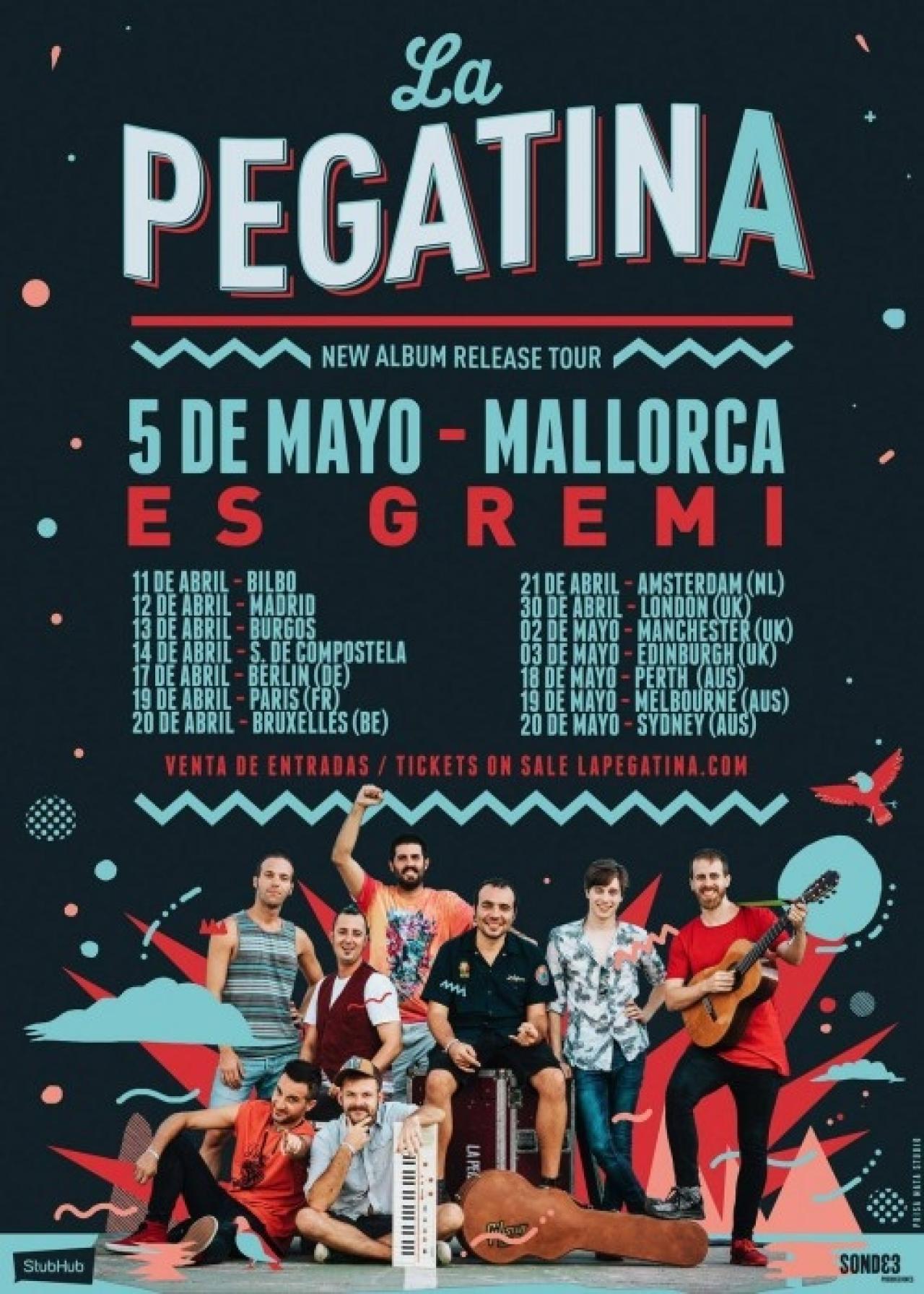 La pegatina celebra sus 15 años de historia con una gira mundial