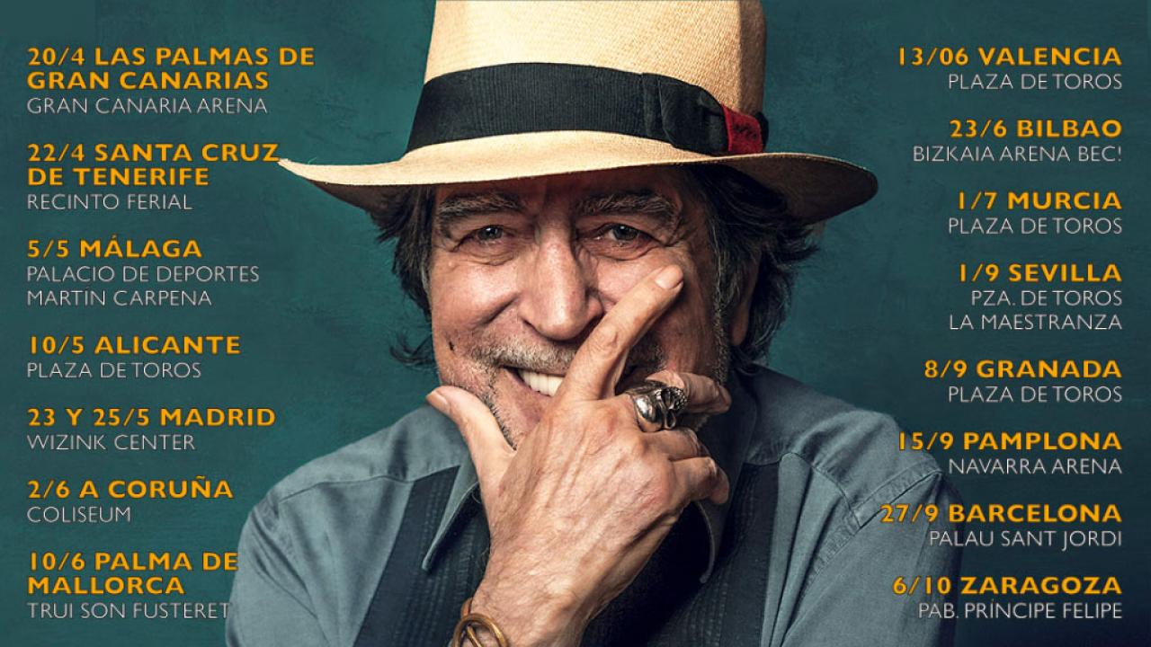 Joaquin Sabina vuelve a los escenarios contra todo pronostico