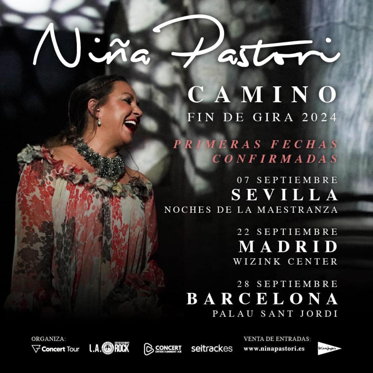 Niña Pastori anuncia los últimos conciertos  de su exitosa gira “CAMINO”