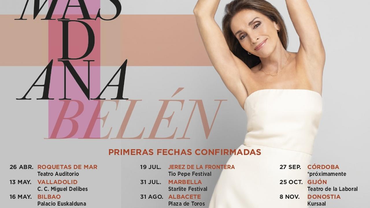 Ana Belen anuncia una extensa gira para el año 2025