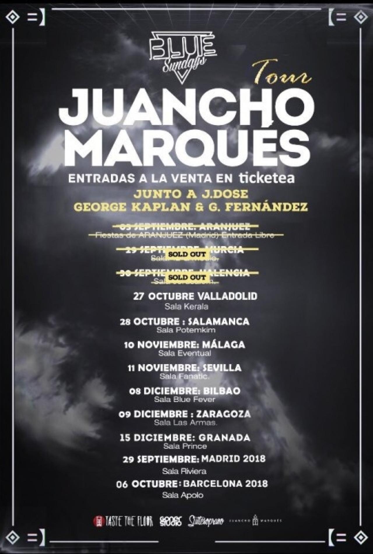 Juancho Marques presenta nuevas fechas de su gira The Blues Sundays