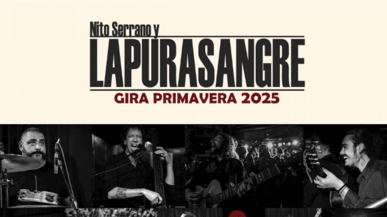 Nito Serrano & LaPuraSangre inician su gira #GPS15 con seis fechas en España