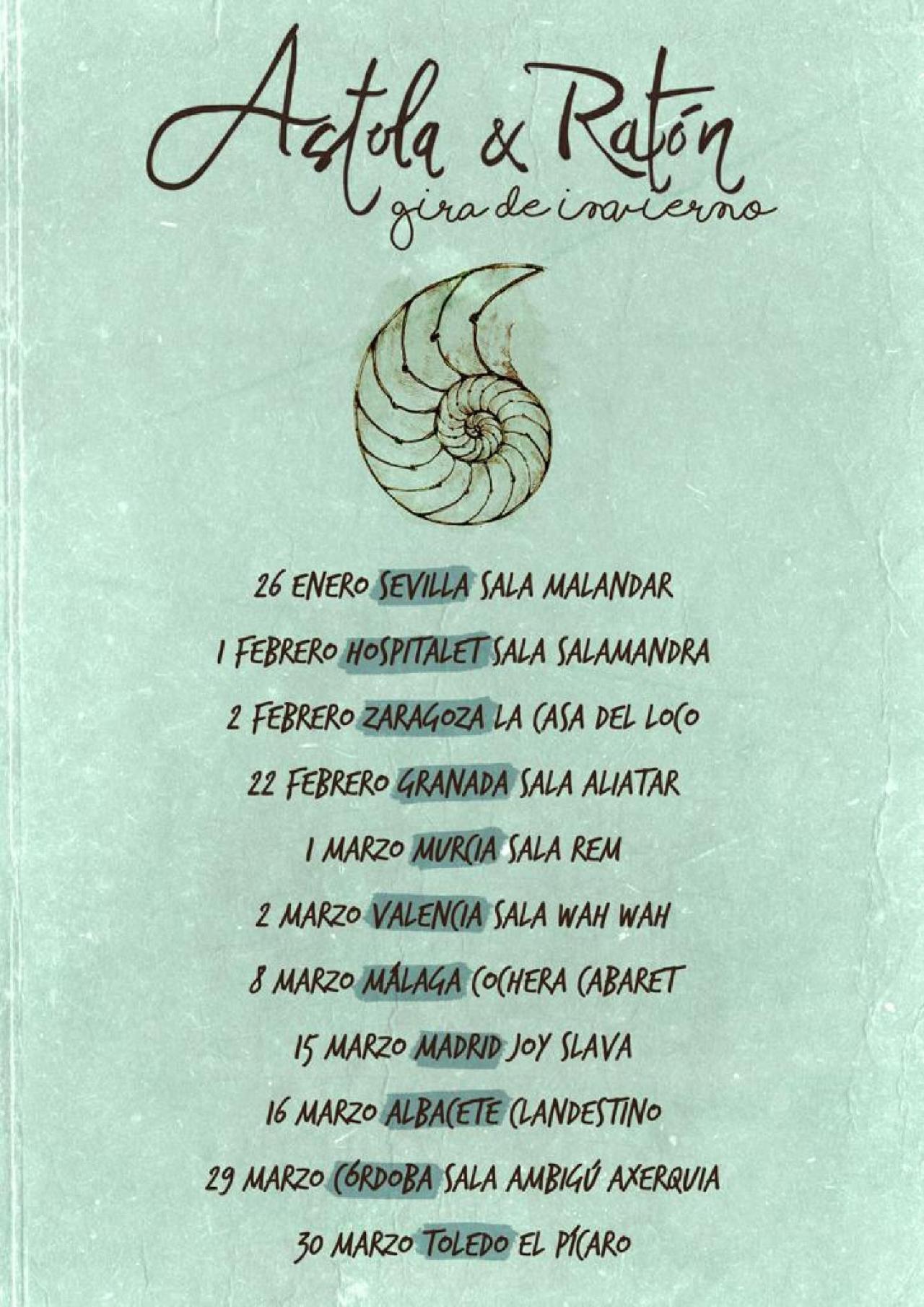 Astola presenta su nuevo proyecto El Hombre Caracol