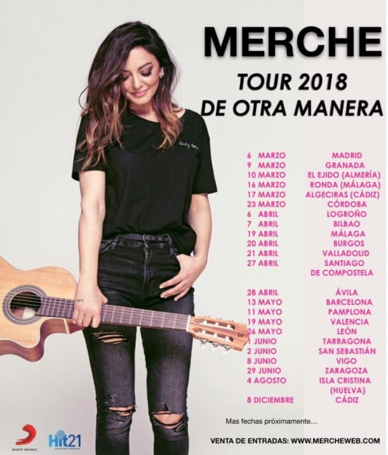 Merche ha anunciado las primeras fechas de su gira "De otra manera"