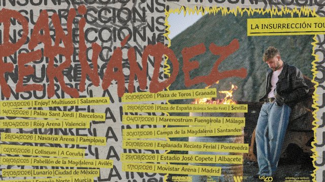 Dani Fernández Anuncia "La Insurrección Tour" en España y México para 2026