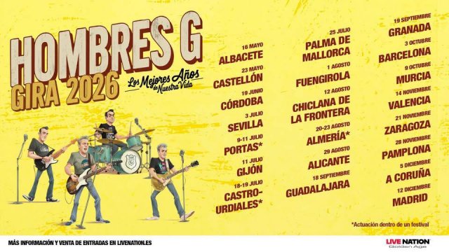 Hombres G Anuncian la Gira "Los Mejores Años de Nuestra Vida" para 2026: Una Celebración de Cuatro Décadas