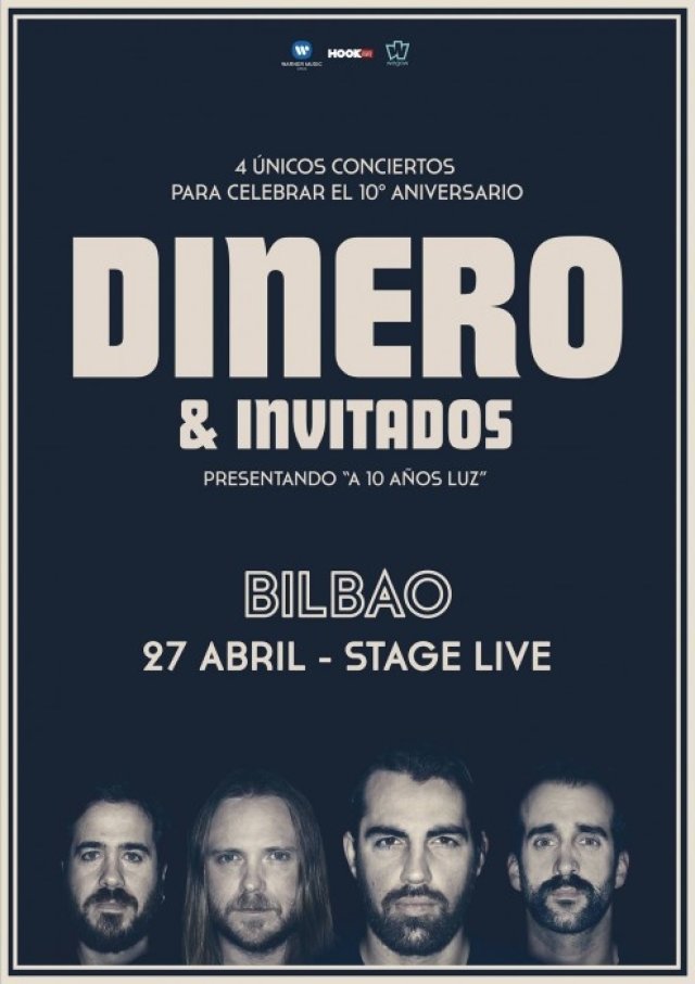 La banda Dinero dará 4 únicos conciertos para celebrar su X aniversario