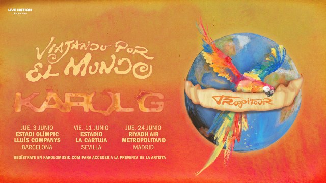 "Viajando por el Mundo Tropitour": El Despliegue de la Nueva Gira de Estadios de Karol G