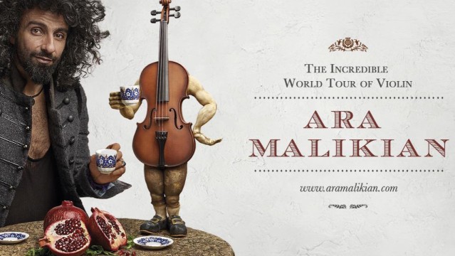La increíble gira del violín de Ara Malikian no parara en el año 2018
