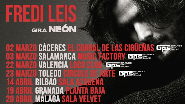 Fredi Leis anuncia las primeras fechas de la gira Neon